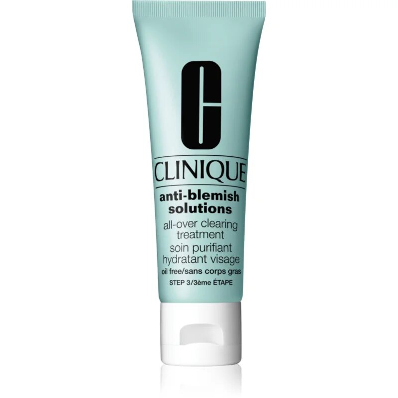 Clinique Anti-Blemish Solutions™ All-Over Clearing Treatment vlažilna krema za problematično kožo akne 50 ml