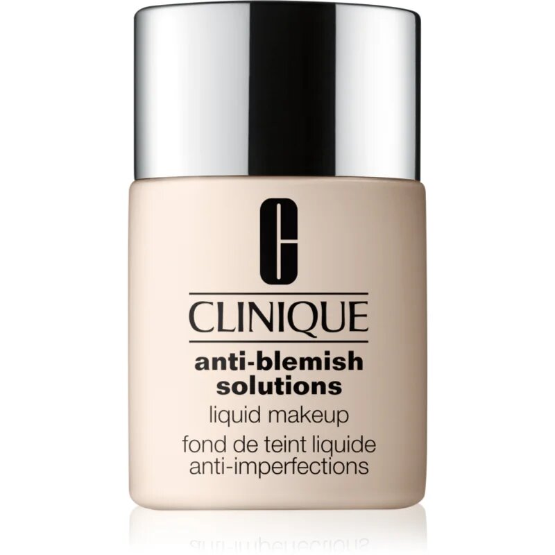 Clinique Anti-Blemish Solutions™ Liquid Makeup prekrivni tekoči puder za mastno k aknam nagnjeno kožo odtenek Flax 30 ml