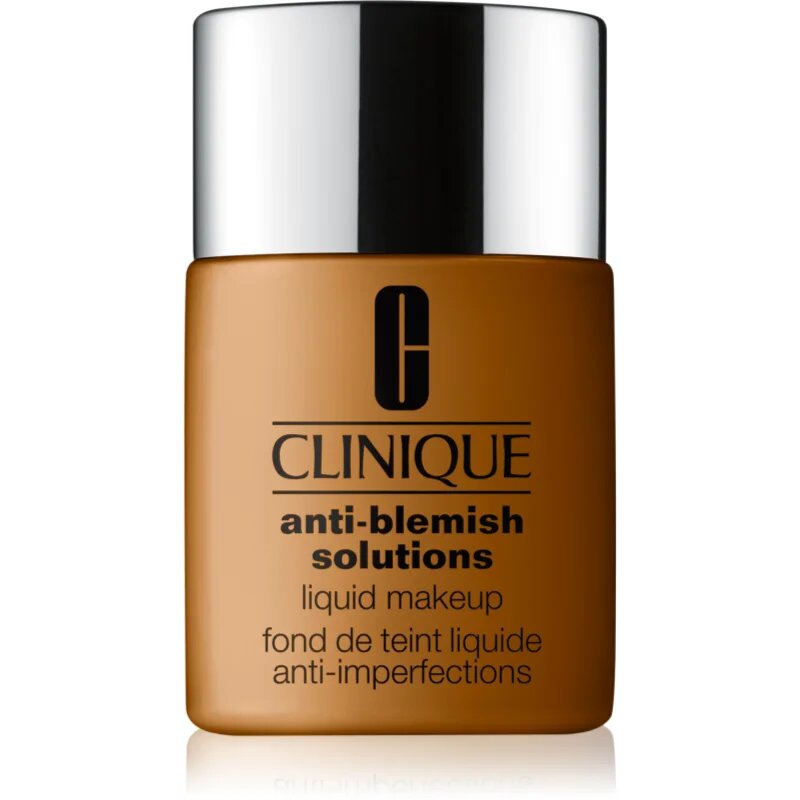 Clinique Anti-Blemish Solutions™ Liquid Makeup prekrivni tekoči puder za mastno k aknam nagnjeno kožo odtenek WN 114 Golden 30 ml