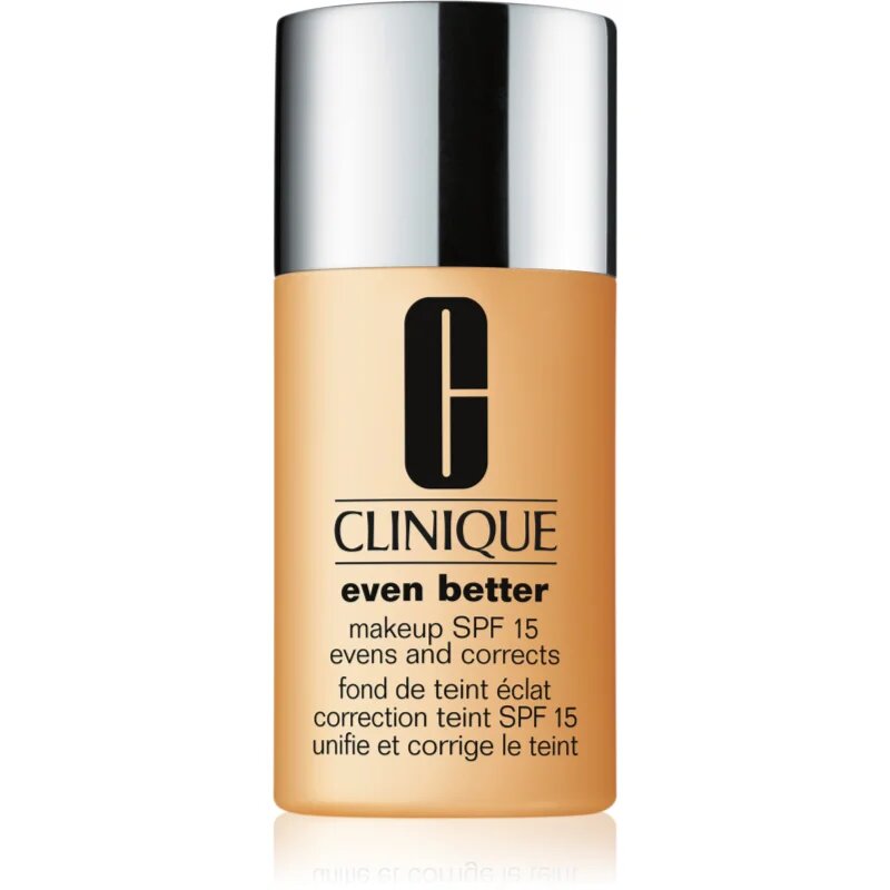 Clinique Even Better™ Makeup SPF 15 Evens and Corrects korektivni tekoči puder SPF 15 odtenek WN 54 Honey Wheat 30 ml