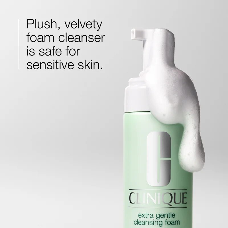 Clinique Extra Gentle Cleansing Foam nežna čistilna pena za suho do zelo suho kožo 125 ml