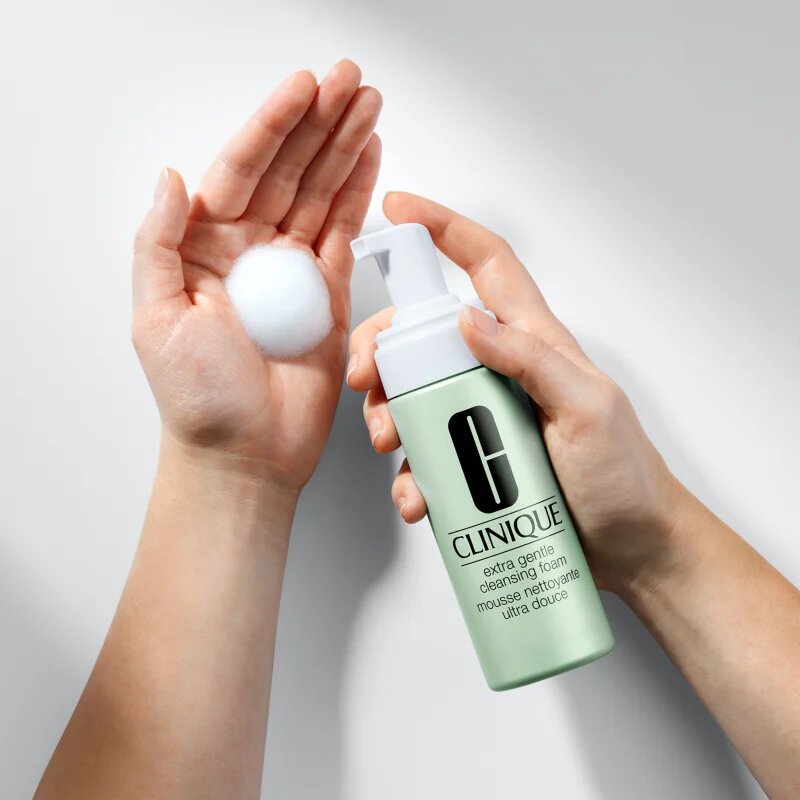 Clinique Extra Gentle Cleansing Foam nežna čistilna pena za suho do zelo suho kožo 125 ml