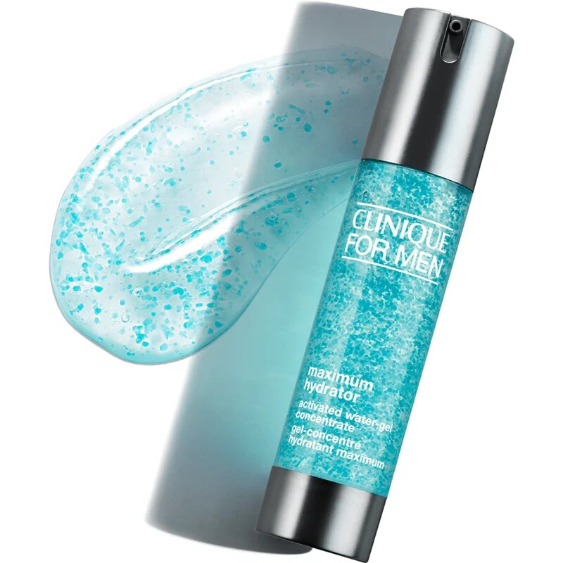 Clinique For Men™ Maximum Hydrator Activated Water-Gel Concentrate gel za dehidrirano kožo 48 ml