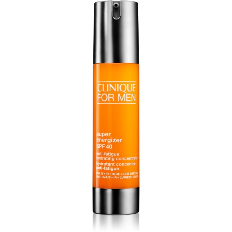 Clinique For Men™ Super Energizer™ SPF 40 Anti-Fatigue Hydrating Concentrate poživitvena gelasta krema SPF 40 48 ml