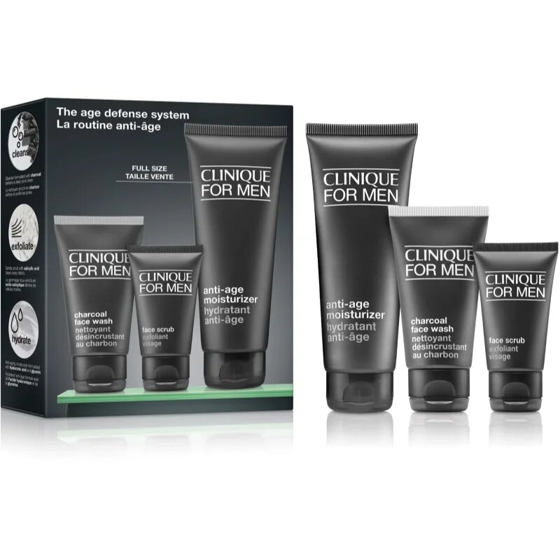 Clinique For Men™ The Age Defense System darilni set za moške