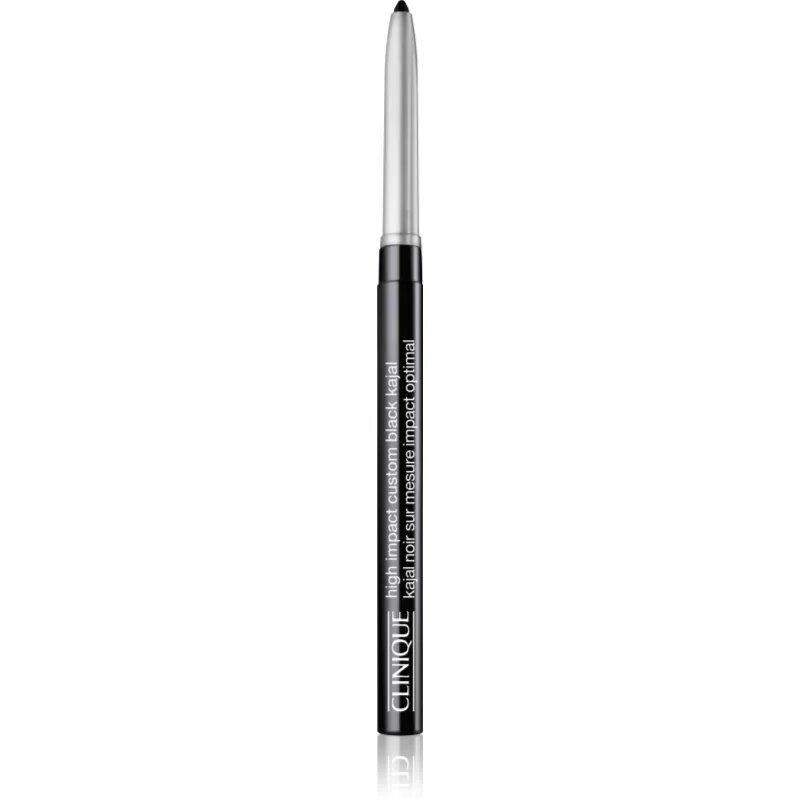 Clinique High Impact™ Custom Black Kajal svinčnik za oči odtenek 01 Blackened Black 0.28 g