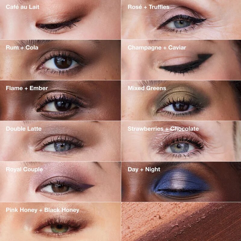 Clinique High Impact™ Shadow Play senčila za oči v svičniku duo odtenek Strawberry + Chocolate 1.9 g