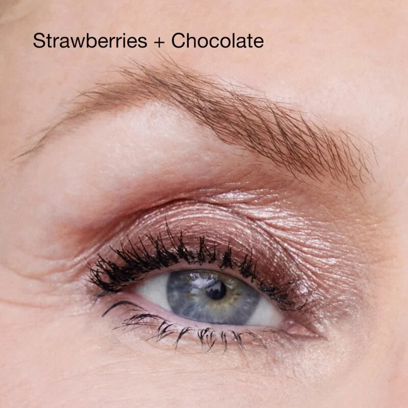 Clinique High Impact™ Shadow Play senčila za oči v svičniku duo odtenek Strawberry + Chocolate 1.9 g