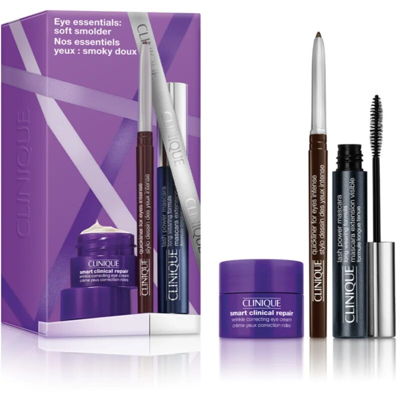Clinique Holiday Eye Essentials: Soft Smolder Set darilni set