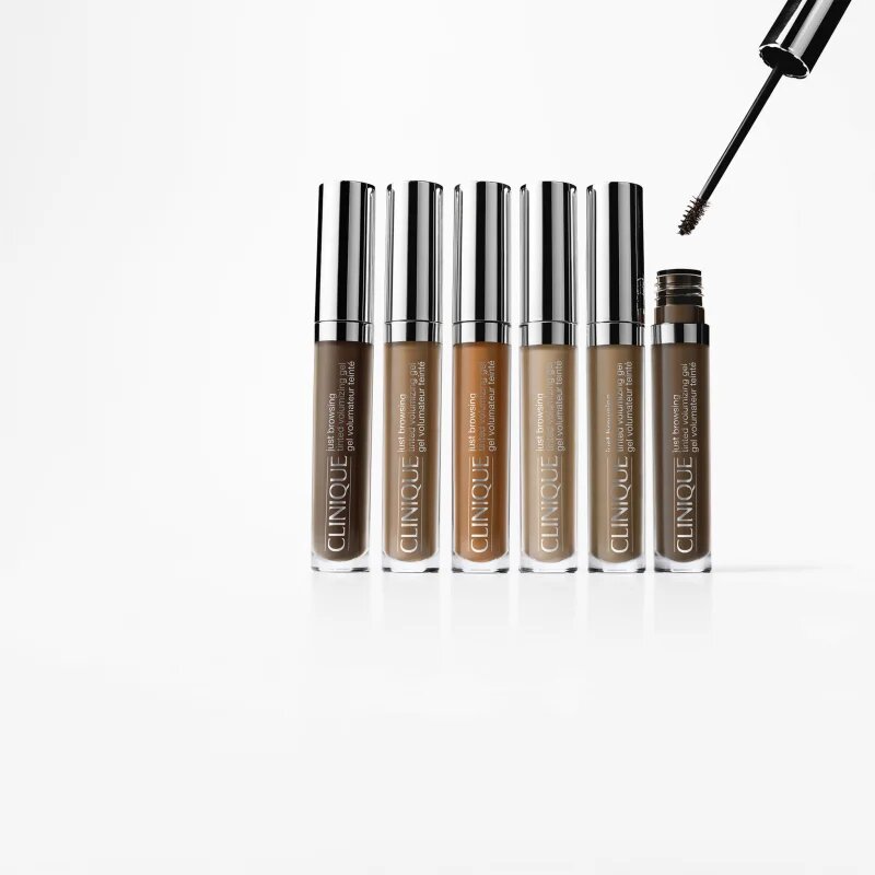 Clinique Just Browsing™ Tinted Volumizing Gel gel za obrvi odtenek 03 Soft Brown 4.3 ml