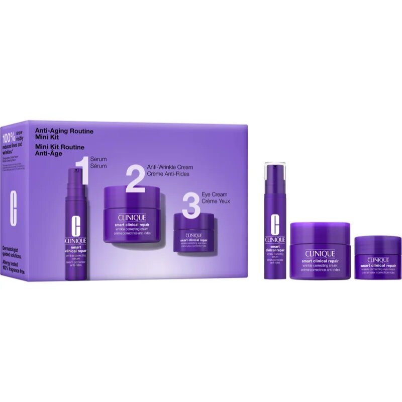 Clinique Mini Kit Anti-aging Routine darilni set za zrelo kožo