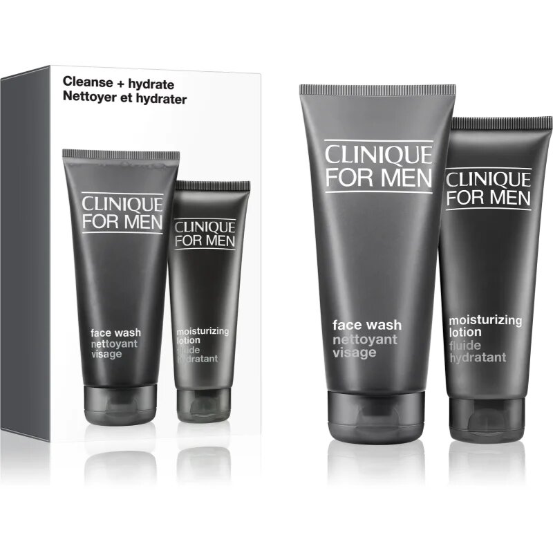 Clinique Mini Kit Cleanse + Hydrate darilni set za moške