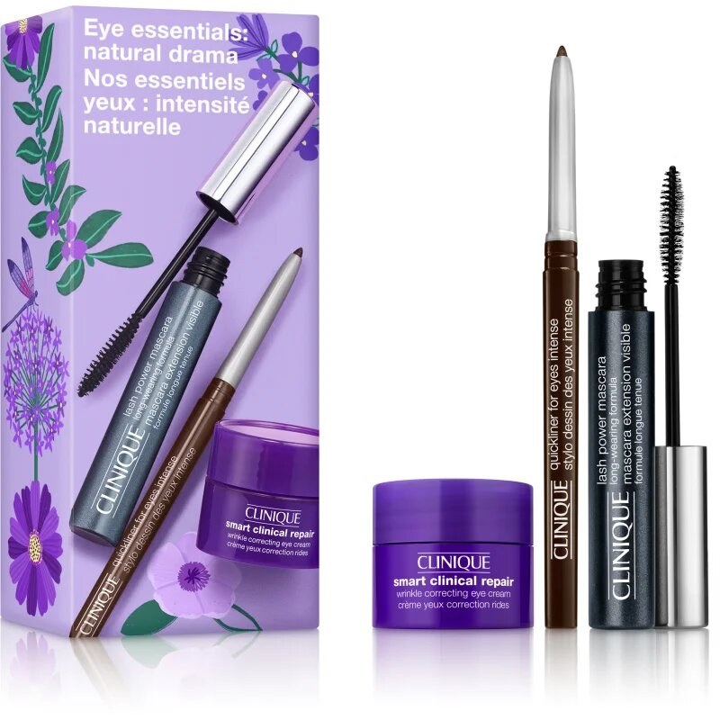 Clinique Mini Kit Eye Essentials: Natural Drama darilni set za oči