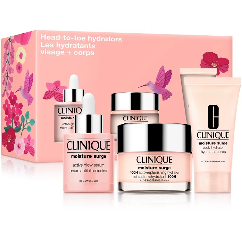 Clinique Mini Kit Head-To-Toe Hydrators darilni set za dehidrirano kožo