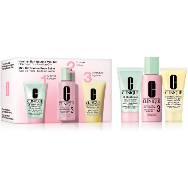 Clinique Mini Kit Healthy Skin Routine Skin Type 3 darilni set