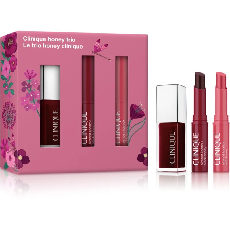 Clinique Mini Kit Honey Trio darilni set za ustnice