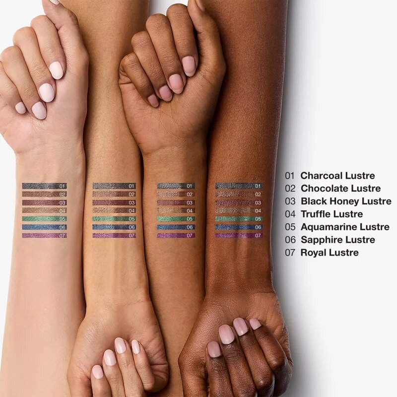 Clinique Quickliner™ for Eyes Intense Lustre svinčnik za oči z bleščicami odtenek Black Honey 0.25 g
