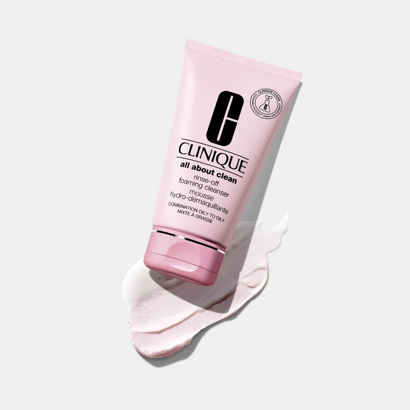 Clinique Rinse-Off Foaming Cleanser čistilna pena za mastno in mešano kožo 150 ml