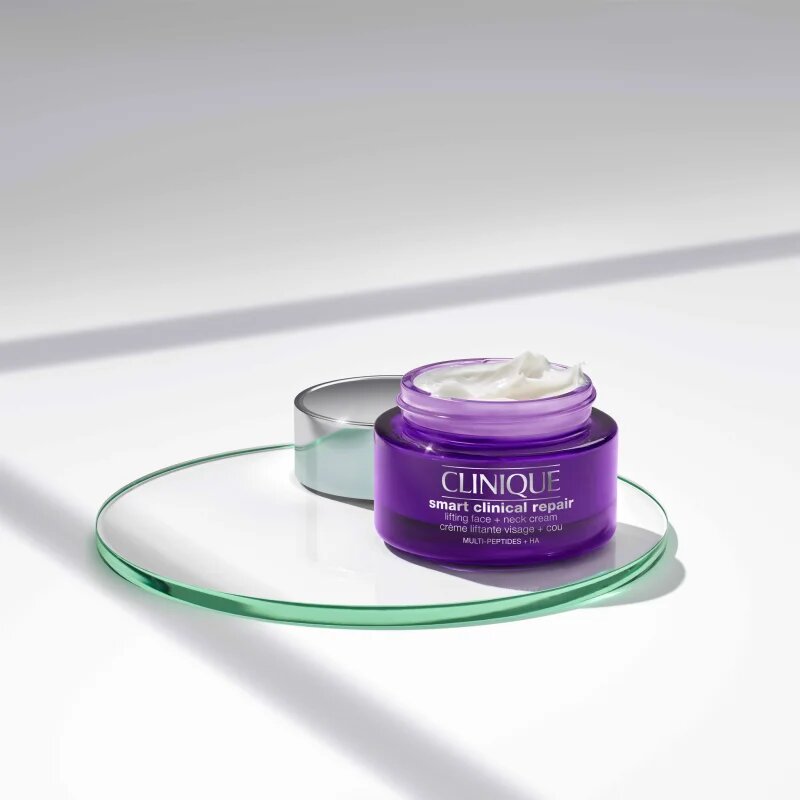 Clinique Smart Clinical™ Repair Lifting Face + Neck Cream pomlajevalna krema za obraz in vrat 75 ml