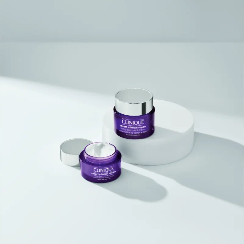 Clinique Smart Clinical™ Repair Lifting Face + Neck Cream pomlajevalna krema za obraz in vrat 75 ml
