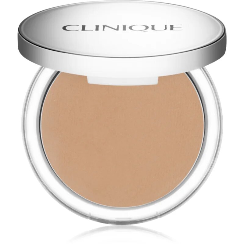 Clinique Stay-Matte Sheer Pressed Powder matirajoči puder za mastno kožo odtenek 04 Stay Honey 7.6 g