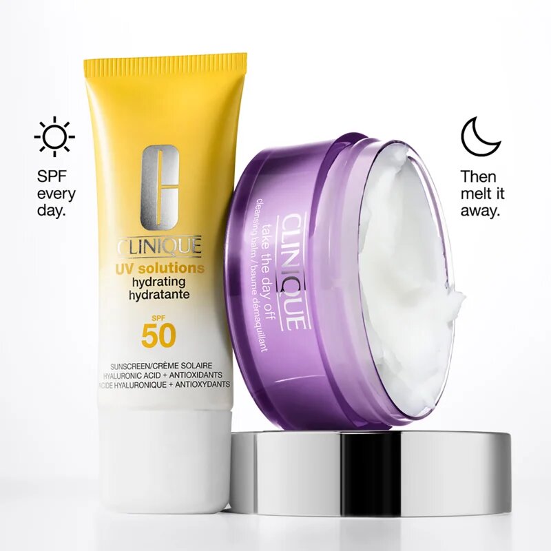Clinique Sun UV Solutions Hydrating Sunscream SPF 50 krema za sončenje za obraz vlažilna 40 ml