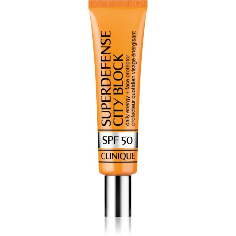 Clinique Superdefense™ City Block SPF 50 Daily Energy + Face Protector energijski zaščitni fluid SPF 50 40 ml