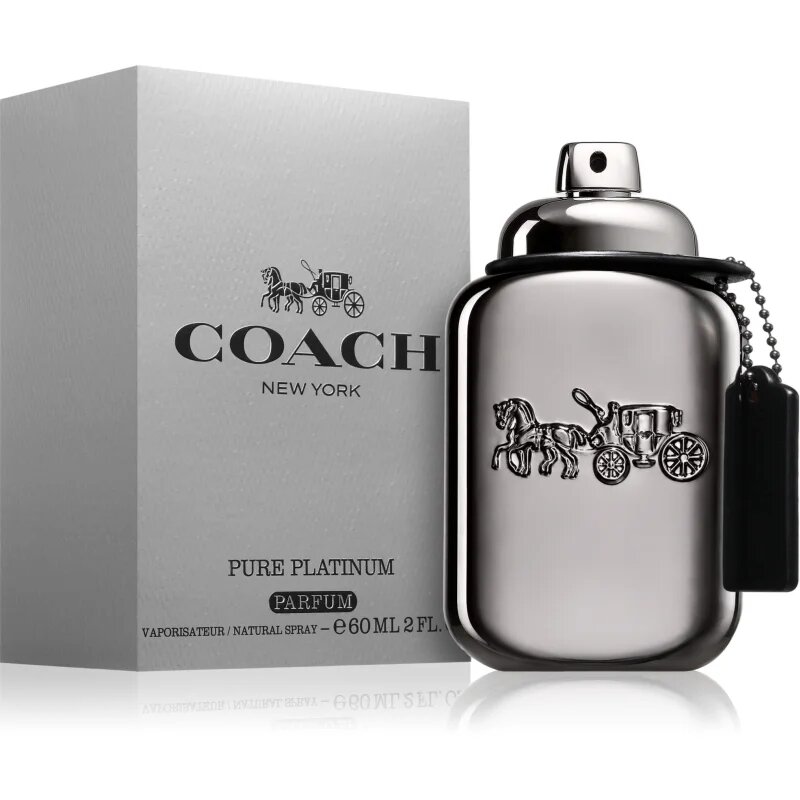 Coach Platinum Pure parfumska voda za moške 60 ml