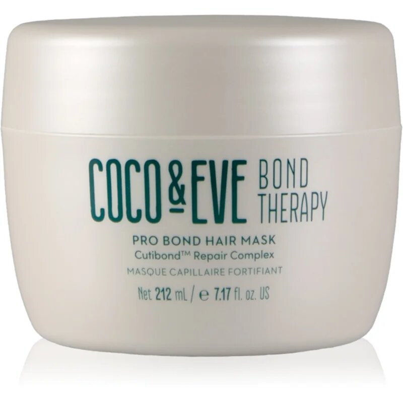 Coco & Eve Bond Therapy Pro Bond Mask obnovitvena in krepilna maska za poškodovane in kemično obdelane lase 212 ml