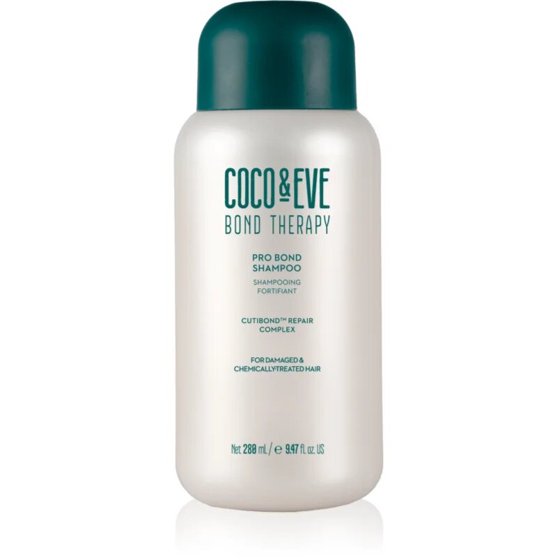 Coco & Eve Bond Therapy Pro Bond Shampoo šampon za okrepitev las za poškodovane in kemično obdelane lase 280 ml