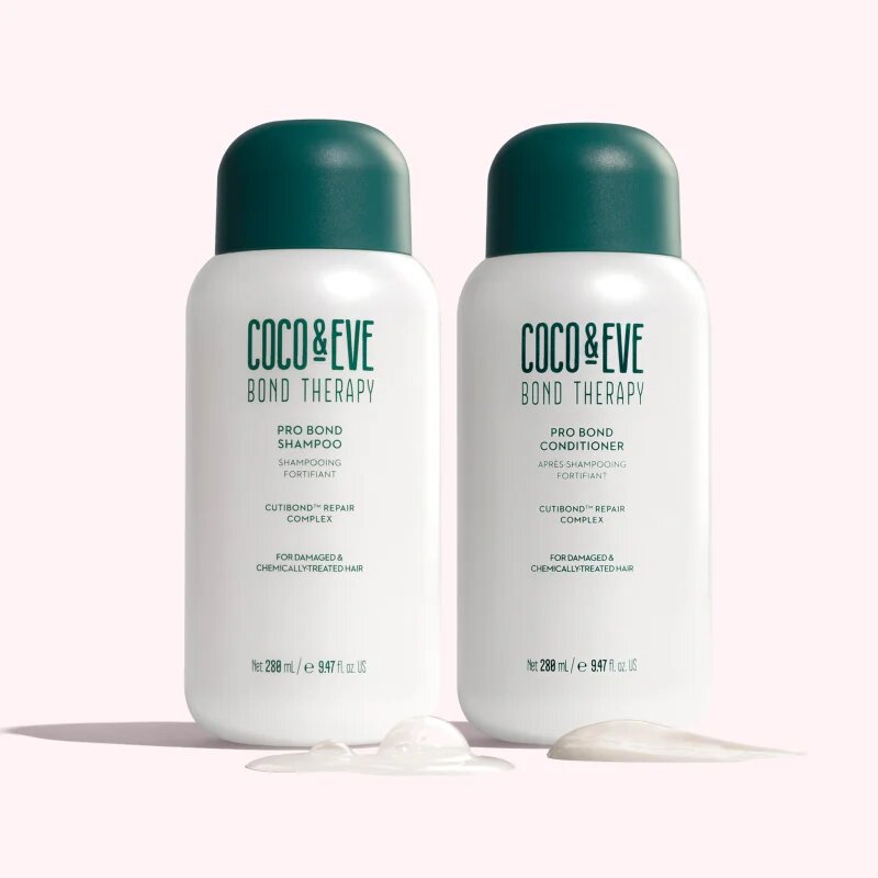 Coco & Eve Bond Therapy Pro Bond Shampoo šampon za okrepitev las za poškodovane in kemično obdelane lase 280 ml