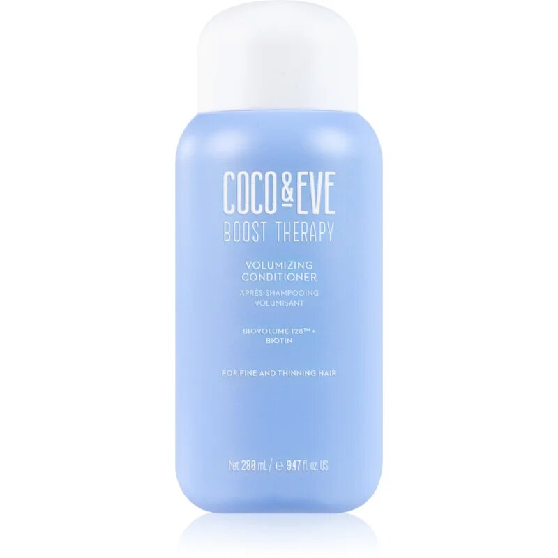 Coco & Eve Boost Therapy Volumising Conditioner balzam za volumen za tanke lase 280 ml
