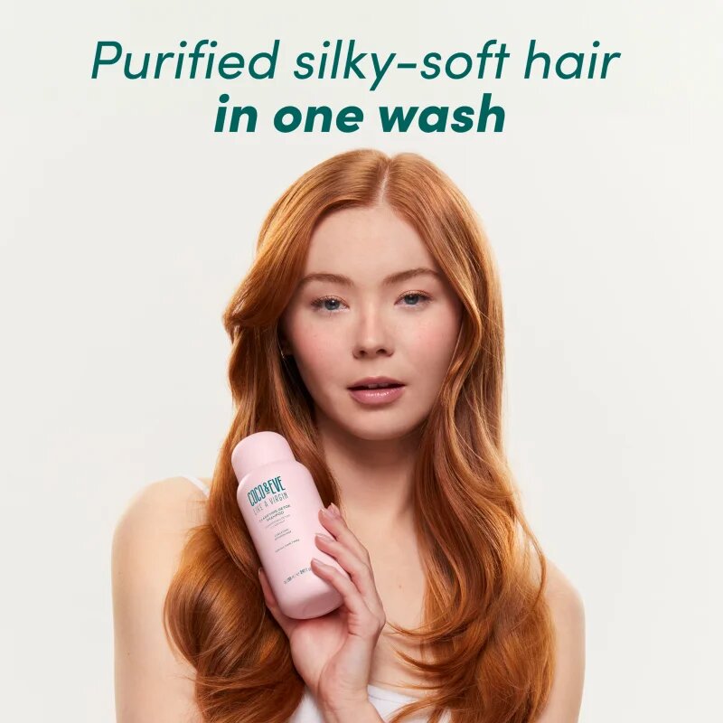 Coco & Eve Like A Virgin Clarifying Detox Shampoo globinsko čistilni šampon z razstrupljevalnim učinkom 280 ml