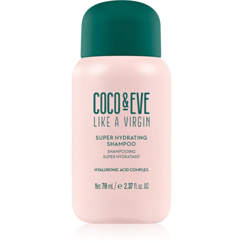 Coco & Eve Like A Virgin Super Hydrating Shampoo vlažilni šampon za sijaj in mehkobo las 70 ml