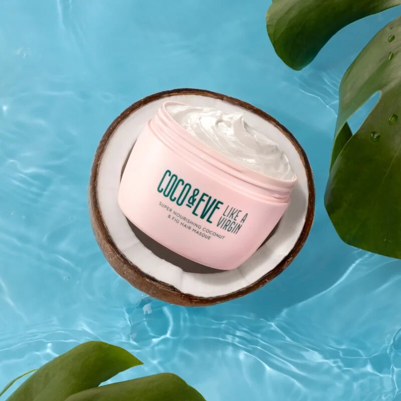 Coco & Eve Like A Virgin Super Nourishing Coconut & Fig Hair Masque globinsko hranilna maska za sijaj in mehkobo las 212 ml