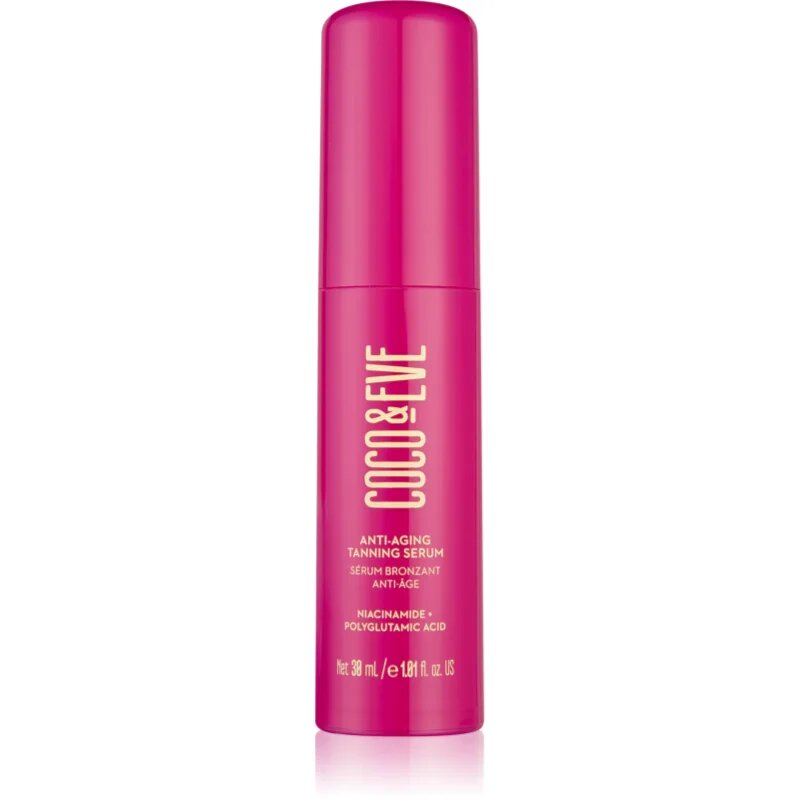 Coco & Eve Sunny Honey Anti-Aging Tanning Serum samoporjavitveni serum za obraz 30 ml