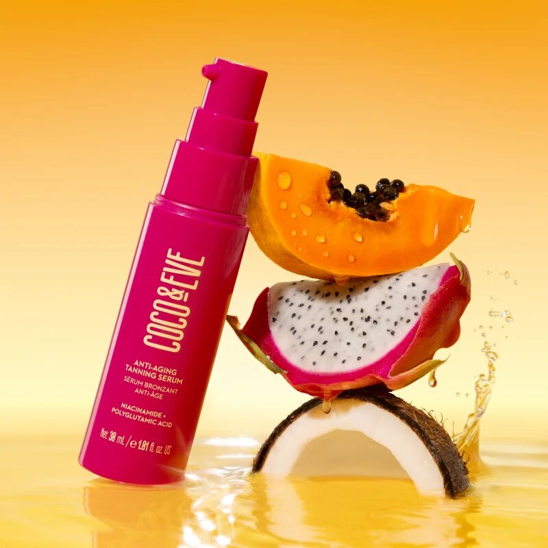 Coco & Eve Sunny Honey Anti-Aging Tanning Serum samoporjavitveni serum za obraz 30 ml