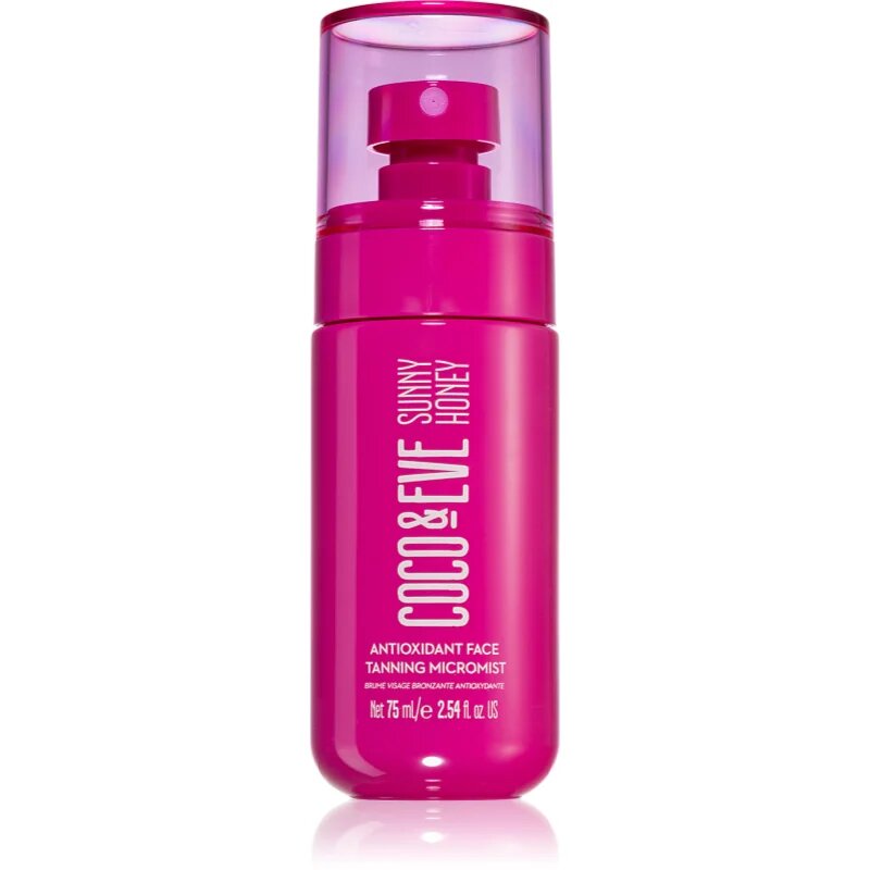 Coco & Eve Sunny Honey Antioxidant Face Tanning Micromist samoporjavitvena meglica za obraz 75 ml