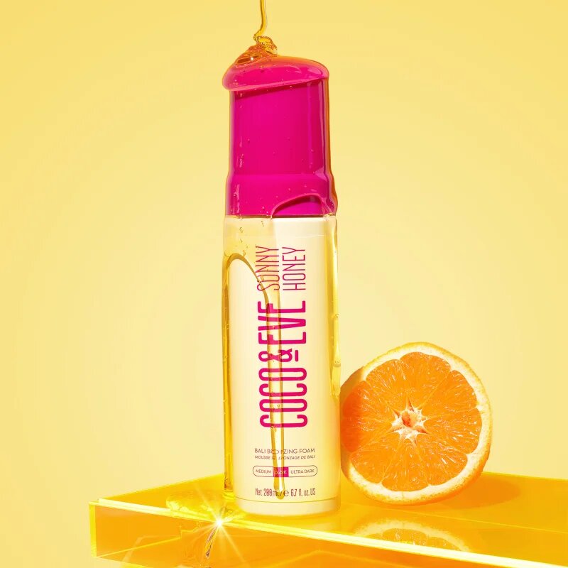 Coco & Eve Sunny Honey Bali Bronzing Foam samoporjavitvena pena Dark 200 ml