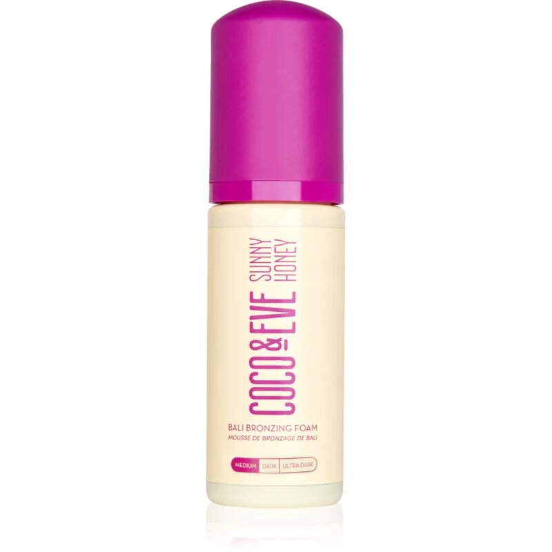 Coco & Eve Sunny Honey Bali Bronzing Foam samoporjavitvena pena Medium 50 ml