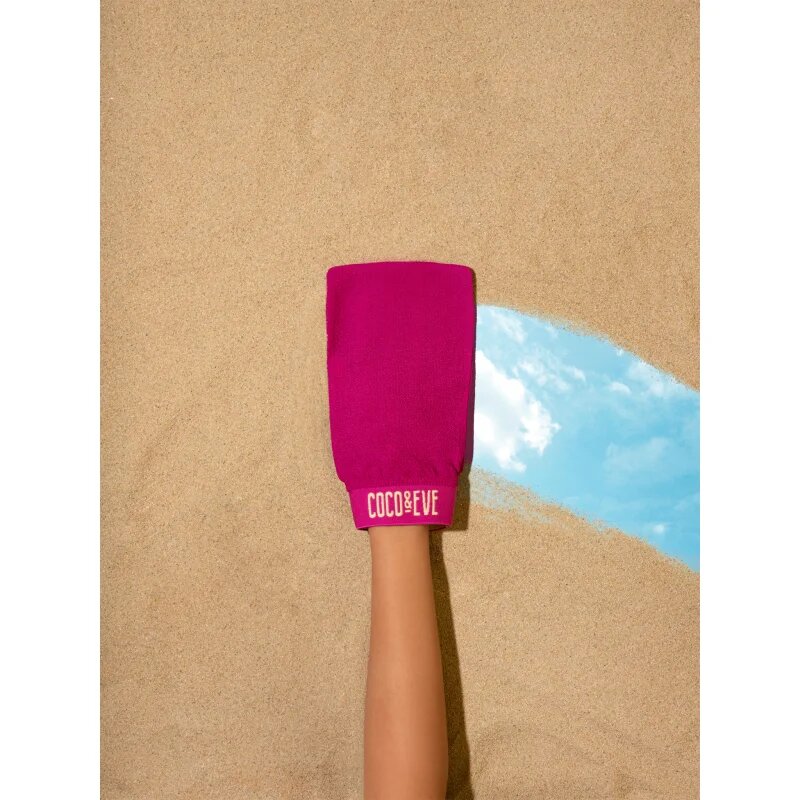 Coco & Eve Sunny Honey Express Exfoliating Mitt rokavica za piling 1 kos