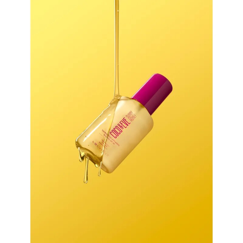 Coco & Eve Sunny Honey Tan Boosting Anti-Aging Body Oil SPF 30 zaščitno olje za pospešitev porjavelosti proti staranju kože SPF 30 150 ml