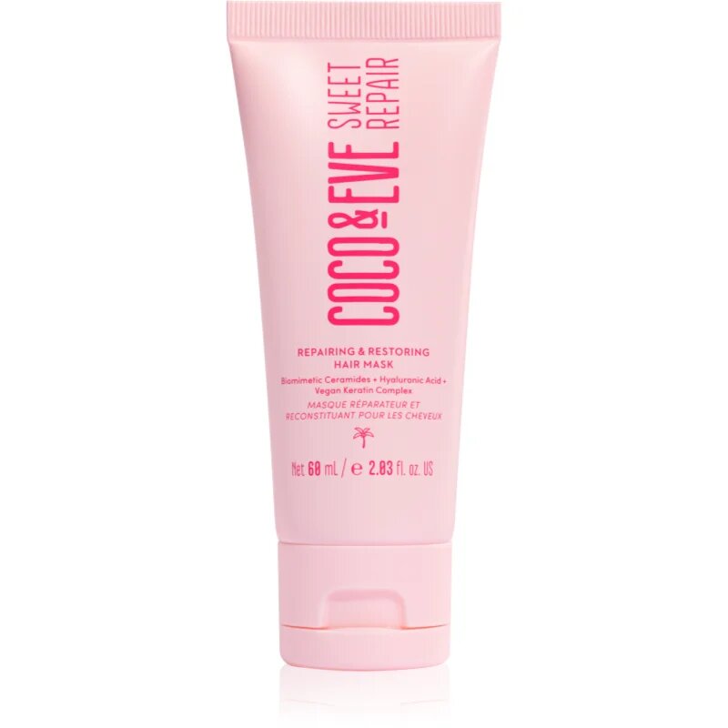 Coco & Eve Sweet Repair Repairing & Restoring Hair Mask intenzivna maska za krepitev in sijaj las 60 ml