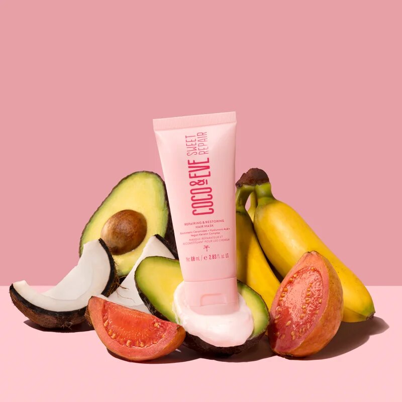 Coco & Eve Sweet Repair Repairing & Restoring Hair Mask intenzivna maska za krepitev in sijaj las 60 ml