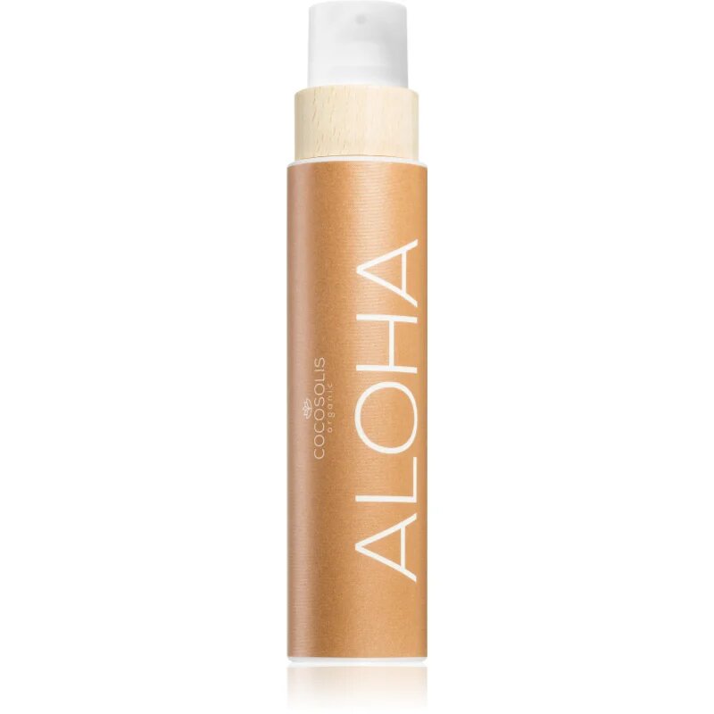 COCOSOLIS ALOHA negovalno olje za sončenje brez zaščitnega faktorja z vonjem Coconut 200 ml