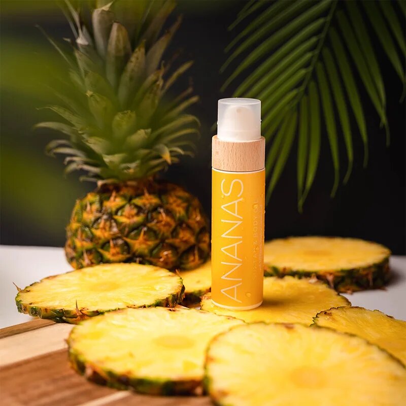 COCOSOLIS ANANAS negovalno olje za sončenje brez zaščitnega faktorja z vonjem Pineapple & Vanilla 110 ml