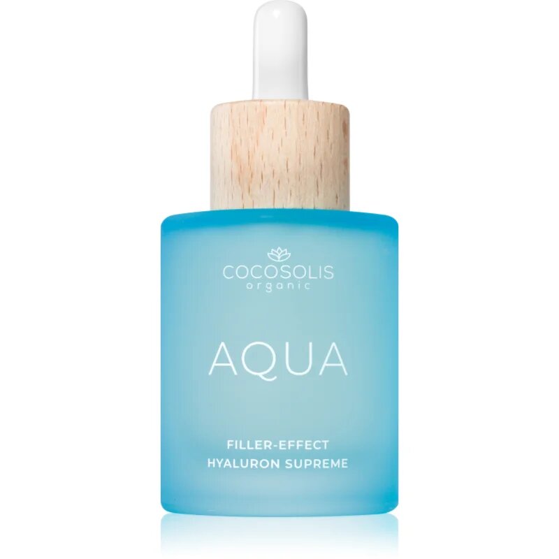 COCOSOLIS AQUA Filler-Effect Hyaluron Supreme vlažilni serum za mladosten videz 50 ml