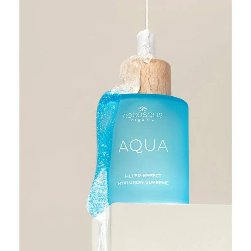COCOSOLIS AQUA Filler-Effect Hyaluron Supreme vlažilni serum za mladosten videz 50 ml