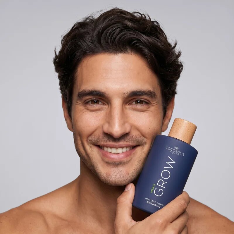 COCOSOLIS GROW Men krepilni šampon proti izpadanju las za moške 250 ml