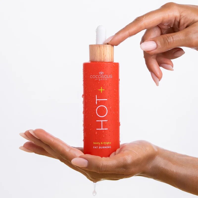 COCOSOLIS HOT+ serum za telo za spodbujanje izgorevanja maščob z vonjem Red Clementine 100 ml